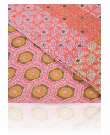 Палантин Женский SN-SMALL.FLORE/PEACH